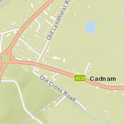 Cadnam Street Map