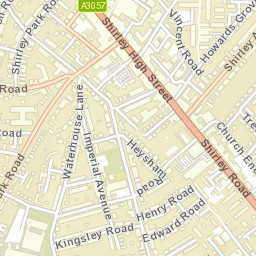 60 Shirley High Street, Southampton SO15 Street Map