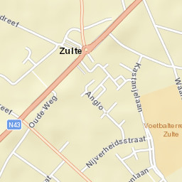 Zulte Street Map