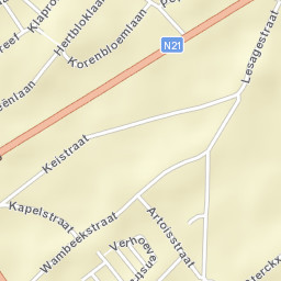 Steenokkerzeel Street Map