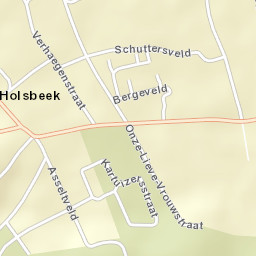 Holsbeek Street Map