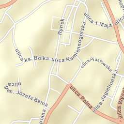 Bolków Street Map