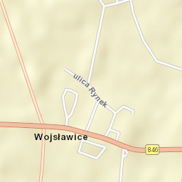 Wojsławice Street Map