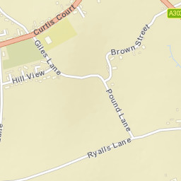 525 Brown Street, Bishop's Caundle, Sherborne Street Map