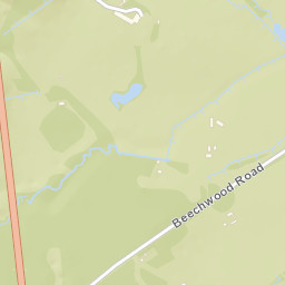 Beechwood Road, New Forest National Park Street Map