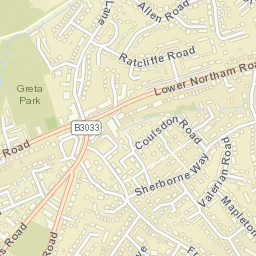 Hedge End Street Map