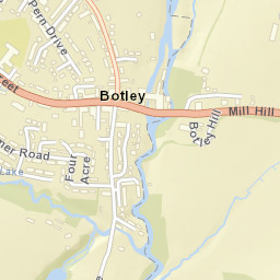 Botley Street Map