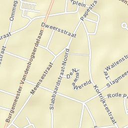 Izegem Street Map
