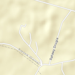 Powiat kraśnicki Street Map