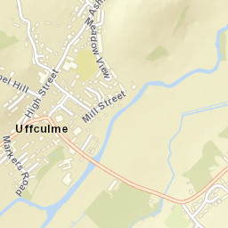 Uffculme Street Map