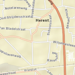 Herent Street Map