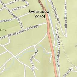 Świeradów-Zdrój Street Map