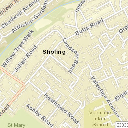 39 Alfriston Gardens, Southampton SO19 Street Map