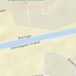 Wielsbeke Street Map