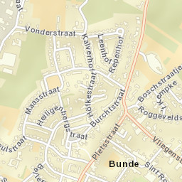 Bunde Street Map