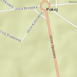 Pokój Street Map