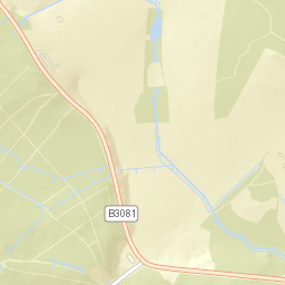 B3081, Wimborne, Dorset BH21, UK Street Map