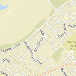 Marchwood Street Map