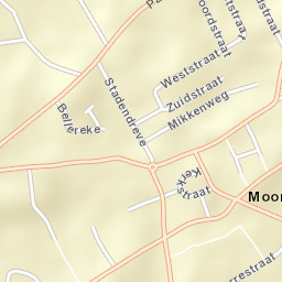 Moorslede Street Map