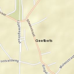 Geetbets Street Map