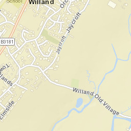 Willand Street Map
