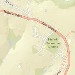 Ninfield Street Map