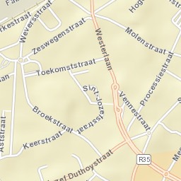 Waregem Street Map