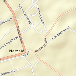 Herzele Street Map