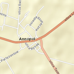 Annopol Street Map