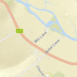 Milton Lane, Blandford Forum, Dorset DT11 Street Map