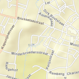 Leuven Street Map