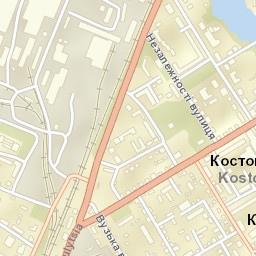Kostopil’ Street Map