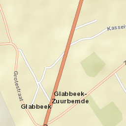Glabbeek Street Map