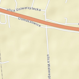 Domaszowice Street Map