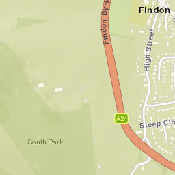 Findon Street Map