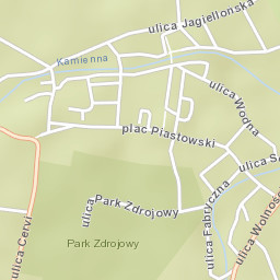 Cieplice Śląskie Zdrój Street Map