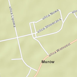 Murów Street Map