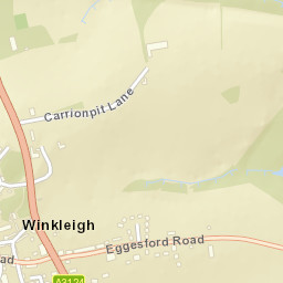 Winkleigh Street Map