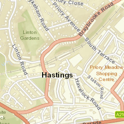 Hastings Street Map
