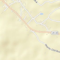 Chřibská Street Map