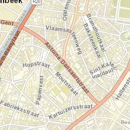 Brussels Street Map