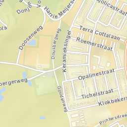 Pottenberg Street Map