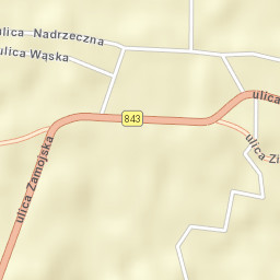 Skierbieszów Street Map