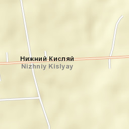 Nizhniy Kislyay Street Map