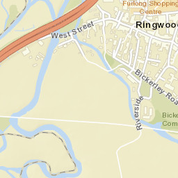 31 West Street, Ringwood, Hampshire BH24 Street Map