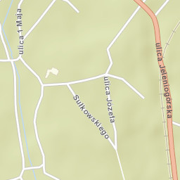 Mysłakowice Street Map