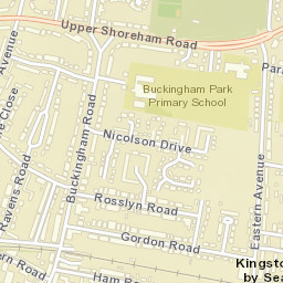 Shoreham-by-Sea Street Map