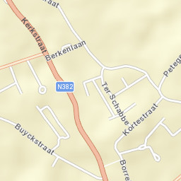 Anzegem Street Map