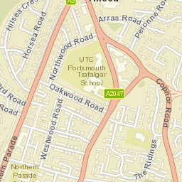 Old London Rd, Hilsea, Portsmouth PO2, UK Street Map