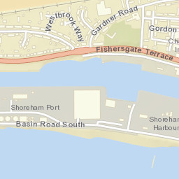 327 Albion Street, Southwick, Brighton Street Map